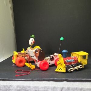 Fisher-Price Jalopy, Little Snoopy And Toot Toot Train